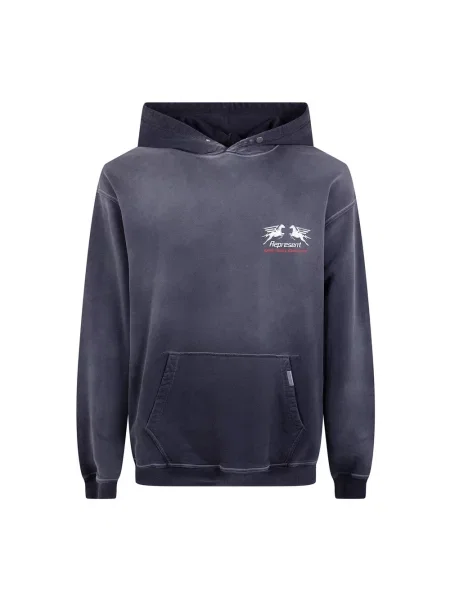 Bluza z kapturem Represent z kapturem czarna