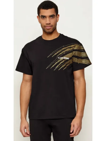 Plein Sport Tricou Scratch negru