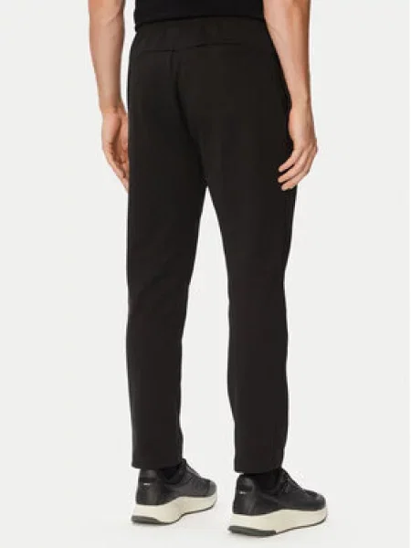 BOSS Sportinės kelnės Network Tapered juoda
