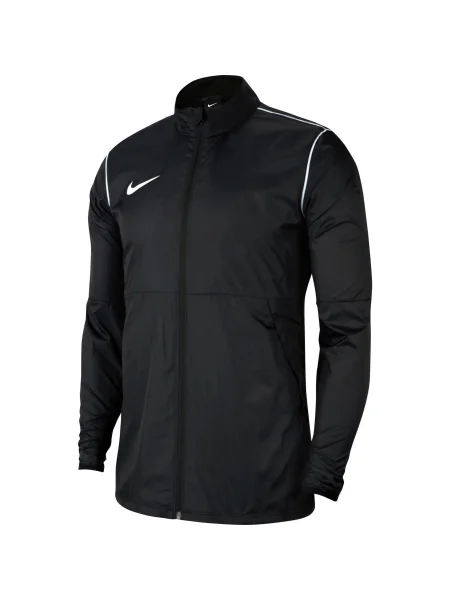 NIKE Športna jakna Park črna bela