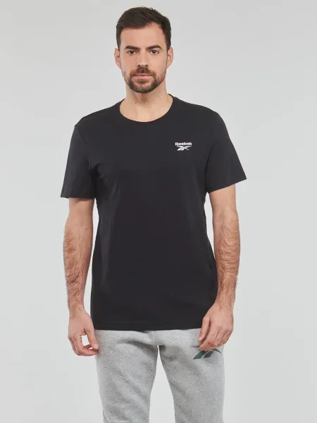 Tricou Reebok Classics clasic cu autograf negru