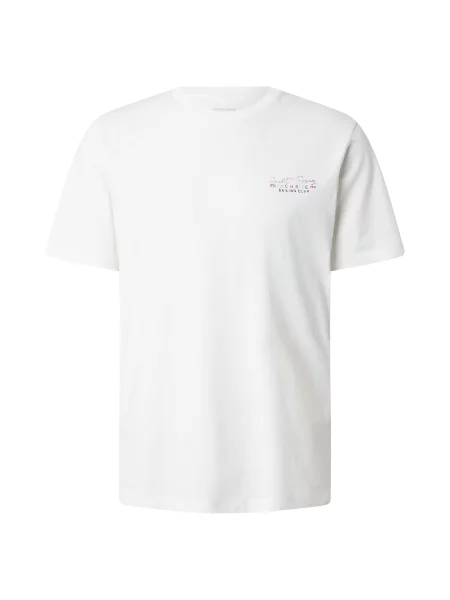 JACK & JONES Tricou JORART verde / roșu / negru alb