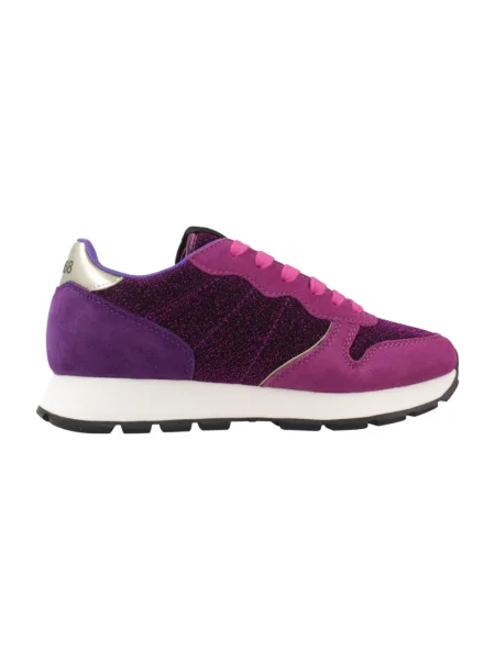 Sneakersy Sun68 skórzane różowe