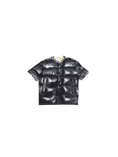 Koszulka Moncler z nadrukiem czarna