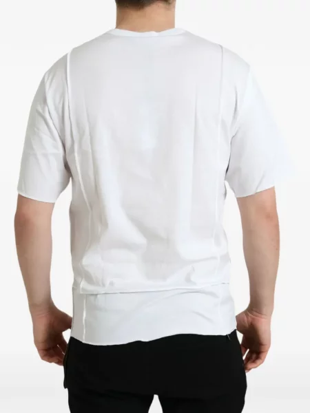 Tricou Dolce & Gabbana cu autograf alb