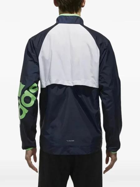 Strečové vícebarevný polotričko Adidas s autogramem šedé