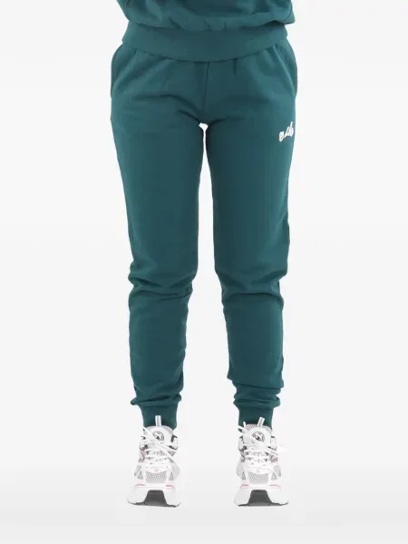 Pantaloni Olaf alergare cu autograf verde