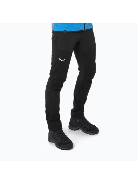Salewa softshellové kalhoty Puez Orval 2 DST black černé