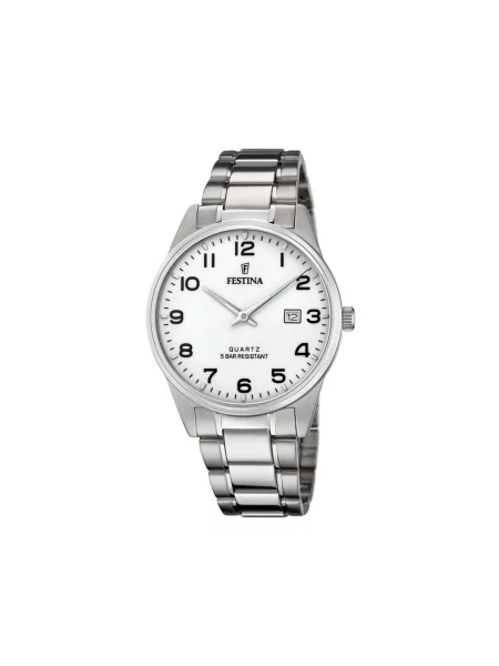 FESTINA Analogové hodinky Date watch ACERO CLASICO' bílá