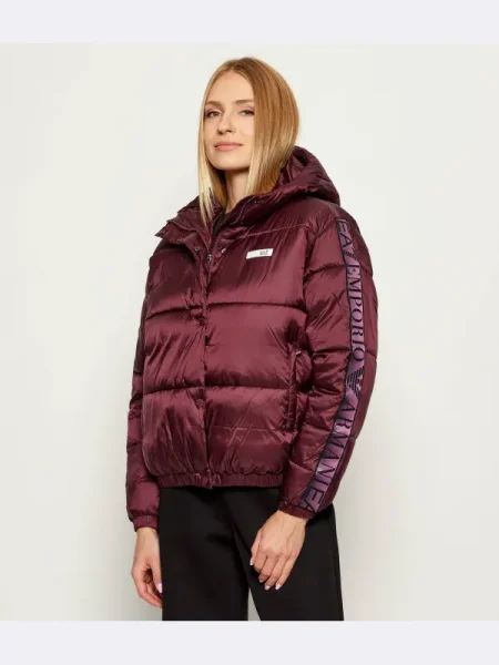 Emporio Armani Geacă de iarnă Vișiniu bordo