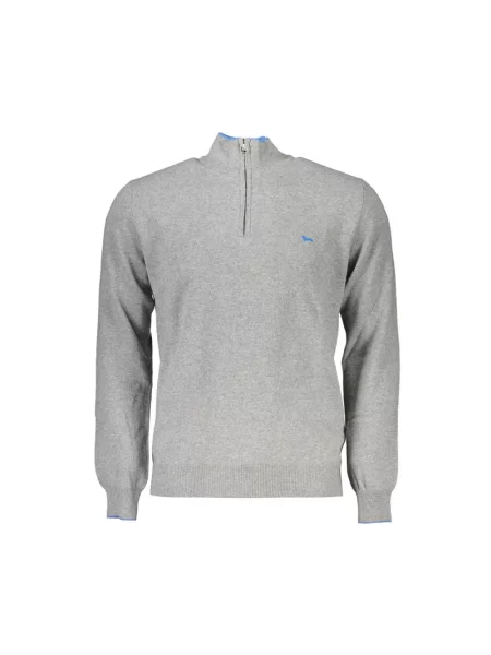 Golf Harmont & Blaine z długim rękawem szary