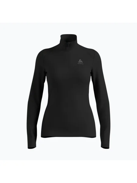Női thermo hosszú ujjú felső ODLO Fundamentals Active Warm Bl Top Turtle Neck black. Méret: XL fekete