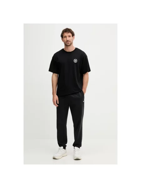 PLEIN SPORT t-shirt z nadrukiem PAEC czarny