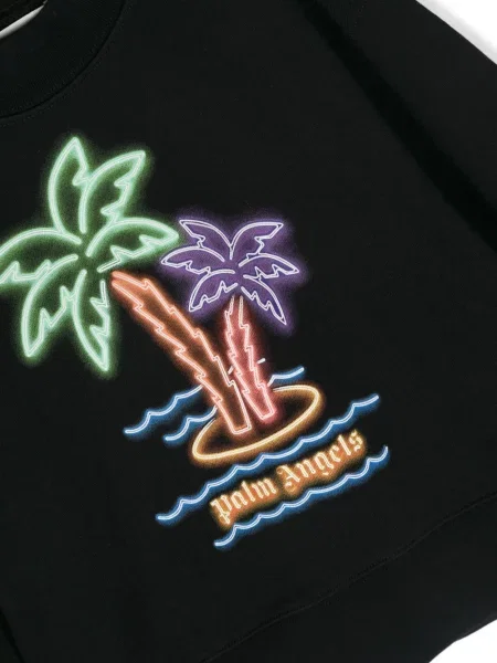 Bluza dziecięca Palm Angels czarna