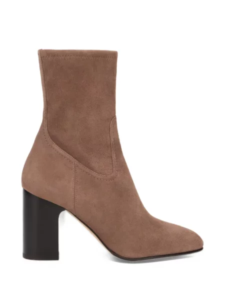 Členkové topánky Stuart Weitzman hnedá
