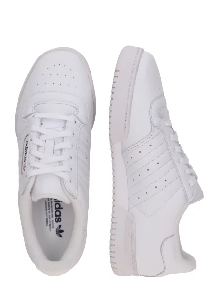Adidas Originals Kožne tenisice Powerphase bijela