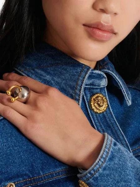 Inel Balmain argintiu