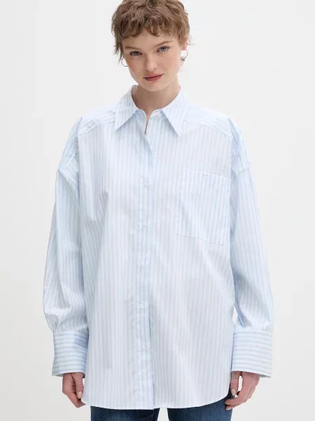 HUGO koszula Eustyna niebieska