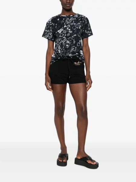 Tricou Moschino cu imagine negru