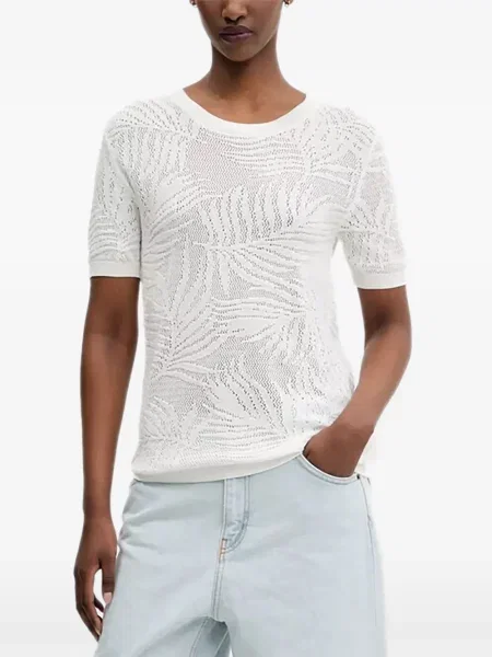 Tricou Desigual business alb