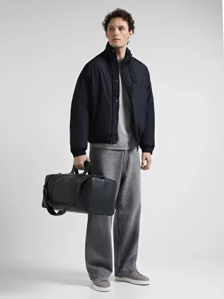 Пуховик Emporio Armani темно-синій синій