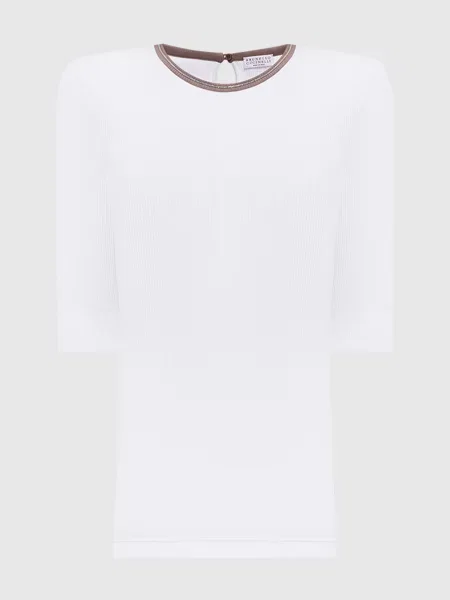 Топ Brunello Cucinelli белый