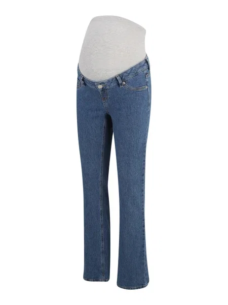 Vero Moda Maternity Jeans VMMTESSA albastru / deschis gri