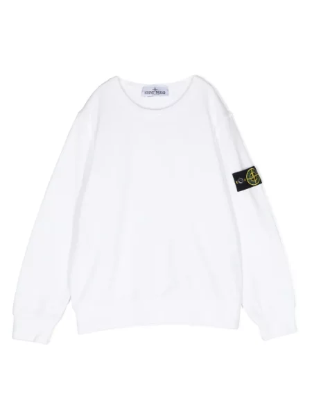 Bluza dziecięca Stone Island biała