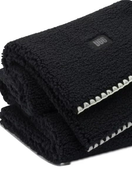 Fular Ugg cu autograf negru