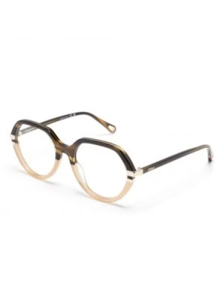 Saulės akiniai Chloé Eyewear ruda