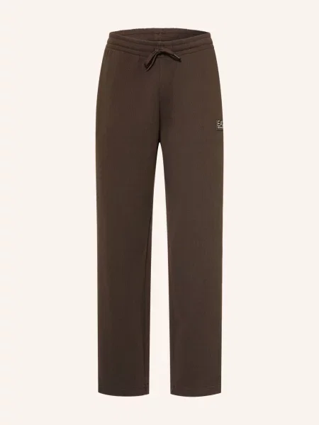 Emporio Armani Tepláky tmavě hnědá