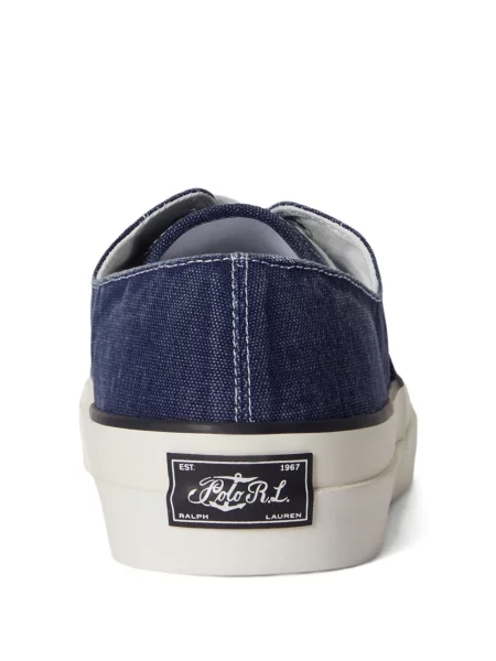 Μικρός κάλτσες Polo Ralph Lauren με κέντημα από ζέρσεϋ μπλε