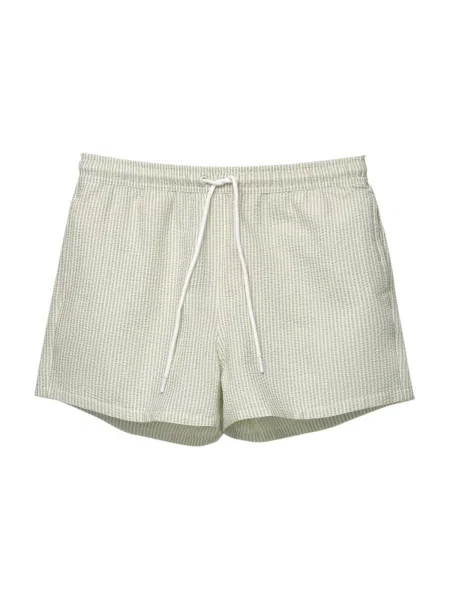 Pull&Bear Șorturi de baie verde pastel alb