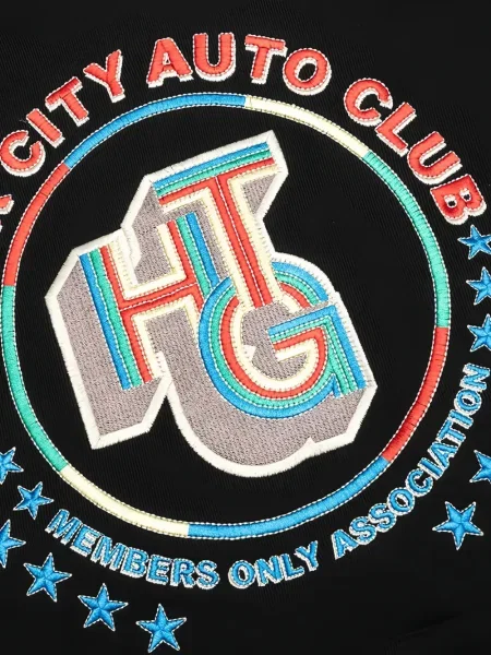 Hanorac cu glugă Honor The Gift cu broderie negru