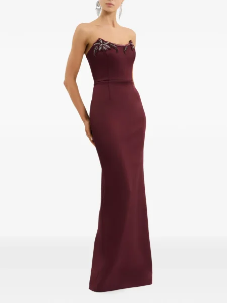 Rochie maxi Rebecca Vallance de costum roșu
