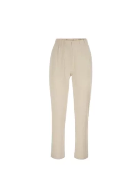 Spodnie Weekend Max Mara beżowe
