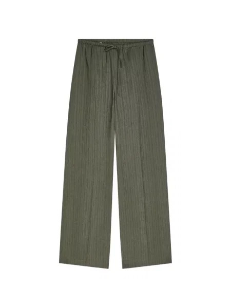 Pantaloni Dries Van Noten verde