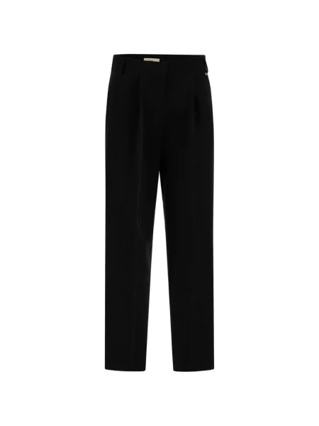 Pantaloni Herno din țesătură twill negru