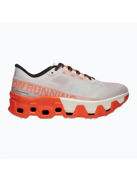 Buty do biegania On Running Cloudmonster Hyper mauve/flame białe