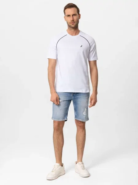 Moxx Paris Tricou roz / roșu / negru alb