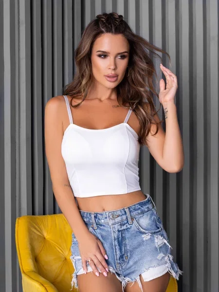 Топ ISSA Plus білий