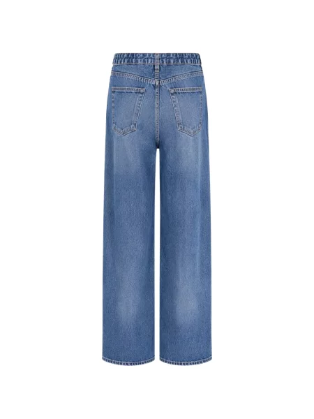 Blugi Rag & Bone cu dungi albastru