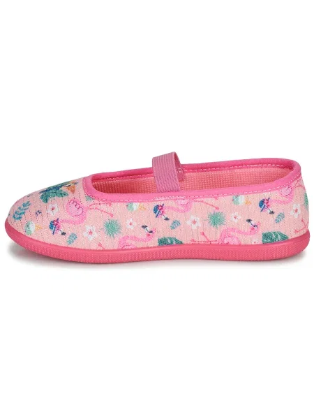 Pantofi copii Citrouille Et Compagnie roz