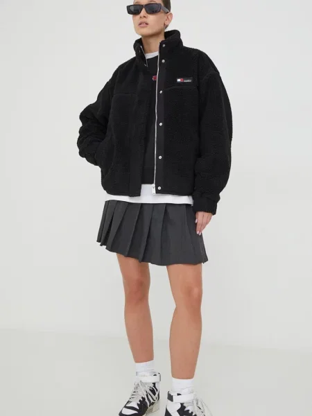 Tommy Jeans hanorac de negru