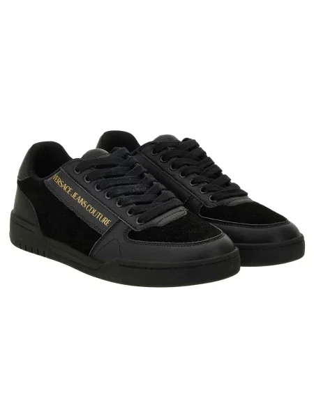Versace Jeans Couture Obuwie Mężczyzna 43 EU Sneakers czarny