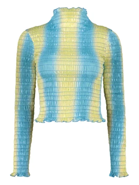 Top Amy Crookes gradientowy niebieski