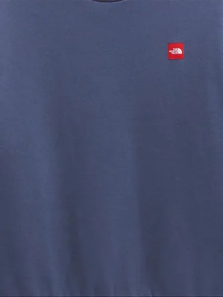 Pulover The North Face cu autograf albastru