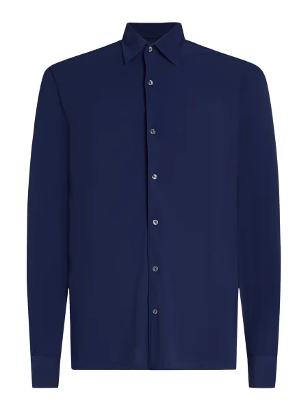 TOMMY HILFIGER Košile tmavě modrá