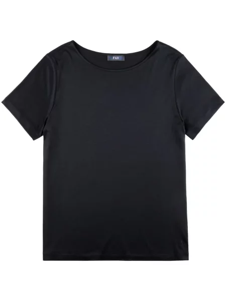 Tricou Fay scurt negru