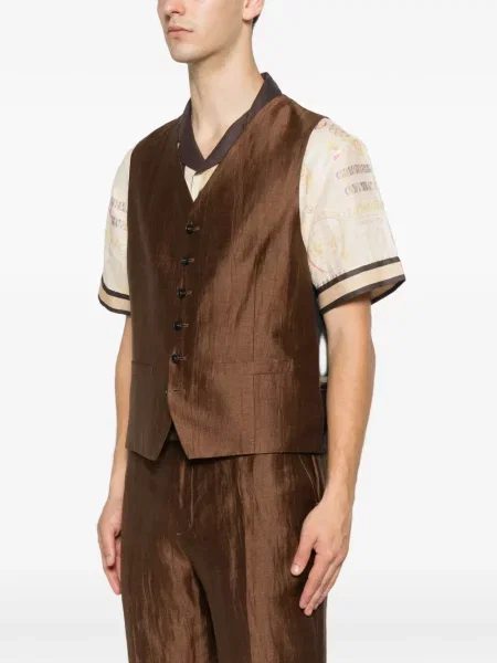 Vestă John Varvatos maro